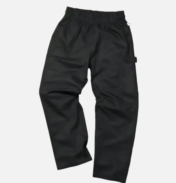 Chef Pant Herringbone Black