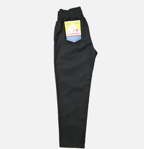 Chef Pant Herringbone Black