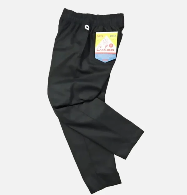 Chef Pant Herringbone Black