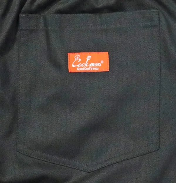 Chef Pant Herringbone Black