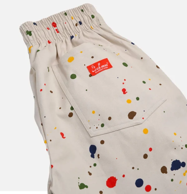Chef Pant Sauce Splash Beige