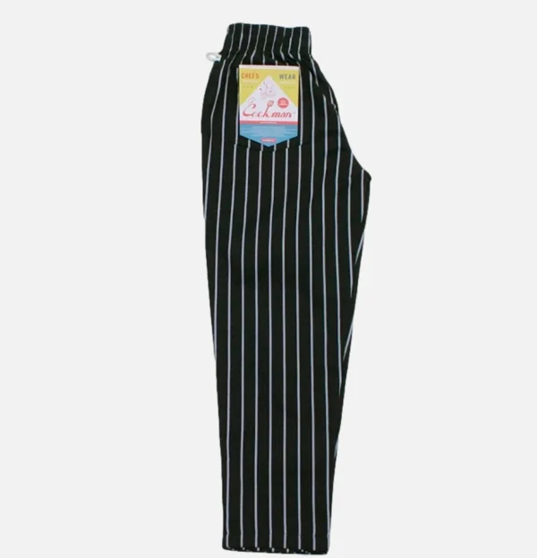 Chef Pant Stripe Black