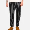 Chef Pant Stripe Black
