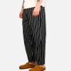 Chef Pant Stripe Black