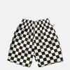 Chef Short Checker Black