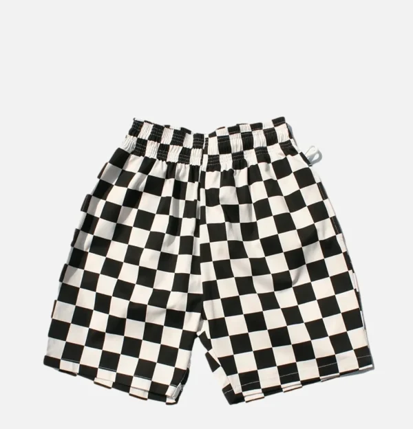 Chef Short Checker Black