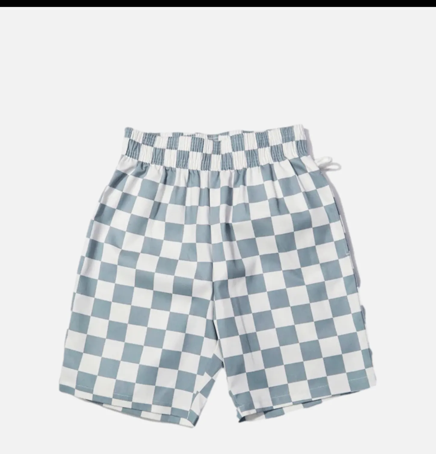 Chef Short Checker Gray