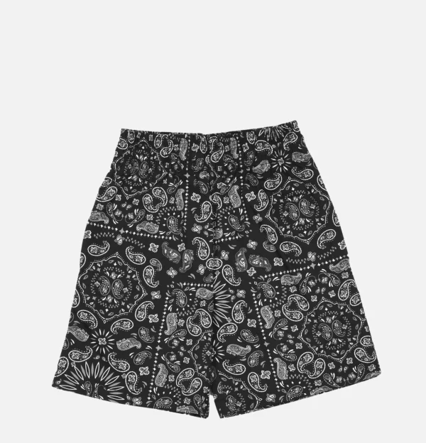 Chef Short Paisley Black