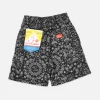 Chef Short Paisley Black