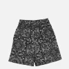 Chef Short Paisley Black