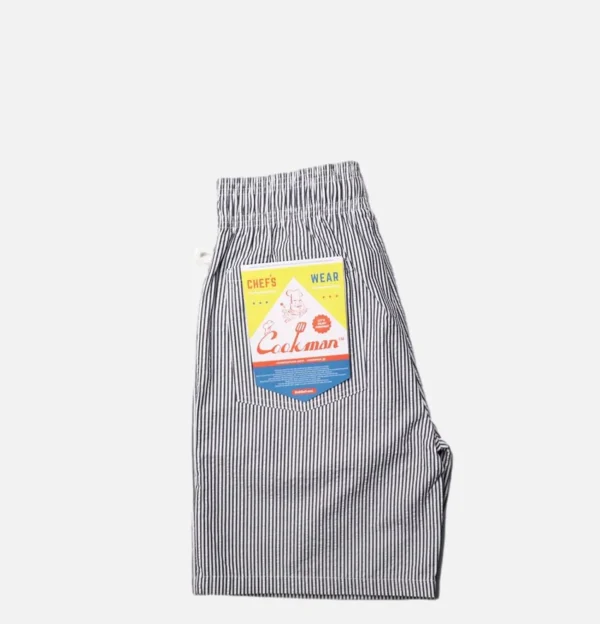 Chef Short Seersucker Navy