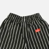 Chef Short Stripe Black