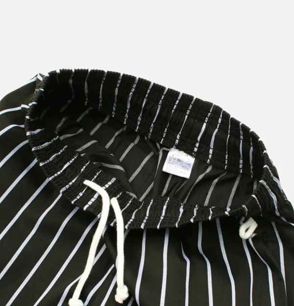 Chef Short Stripe Black