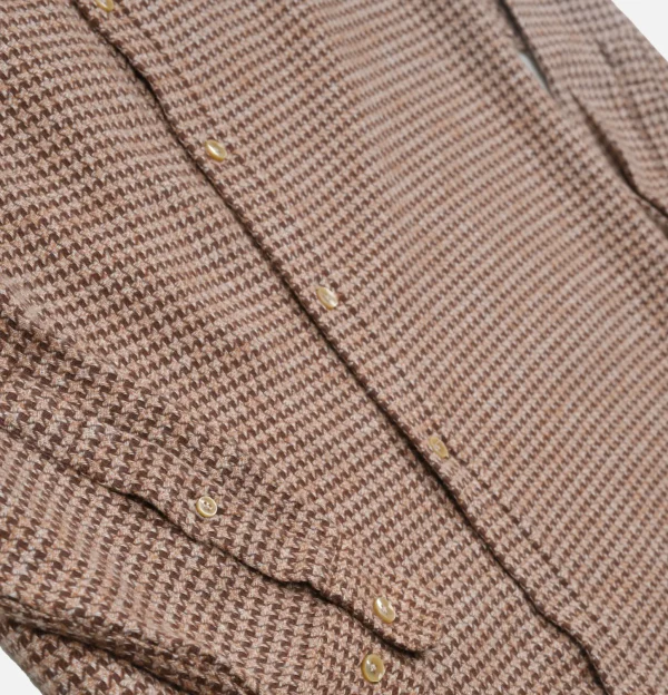 Chemise Abstract Brown