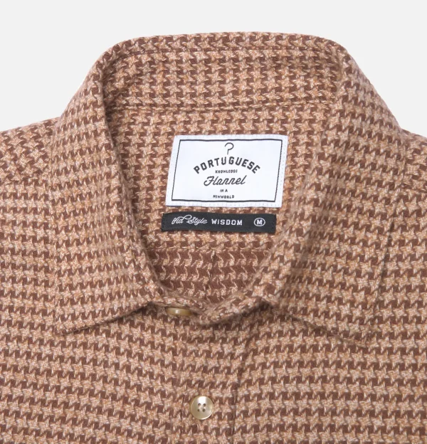 Chemise Abstract Brown