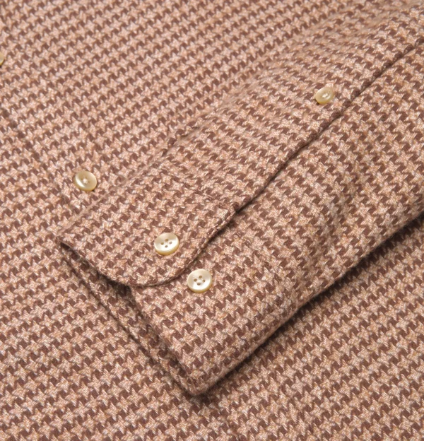 Chemise Abstract Brown