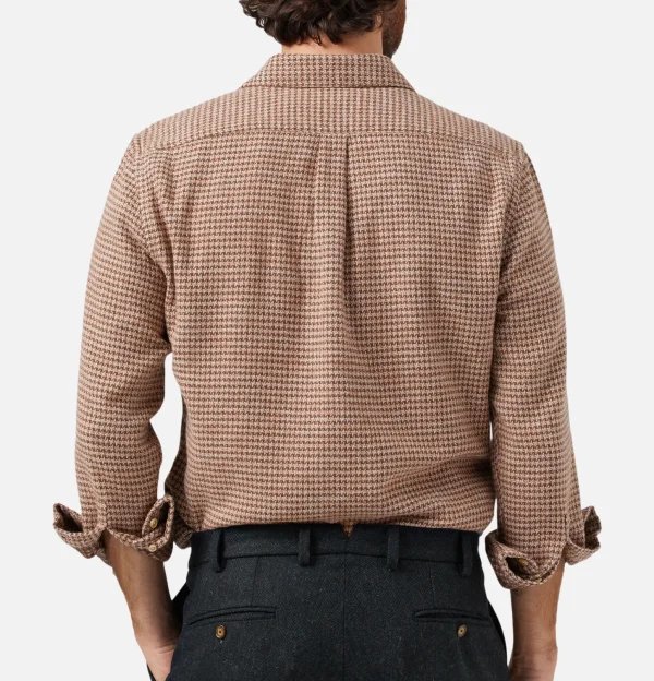 Chemise Abstract Brown