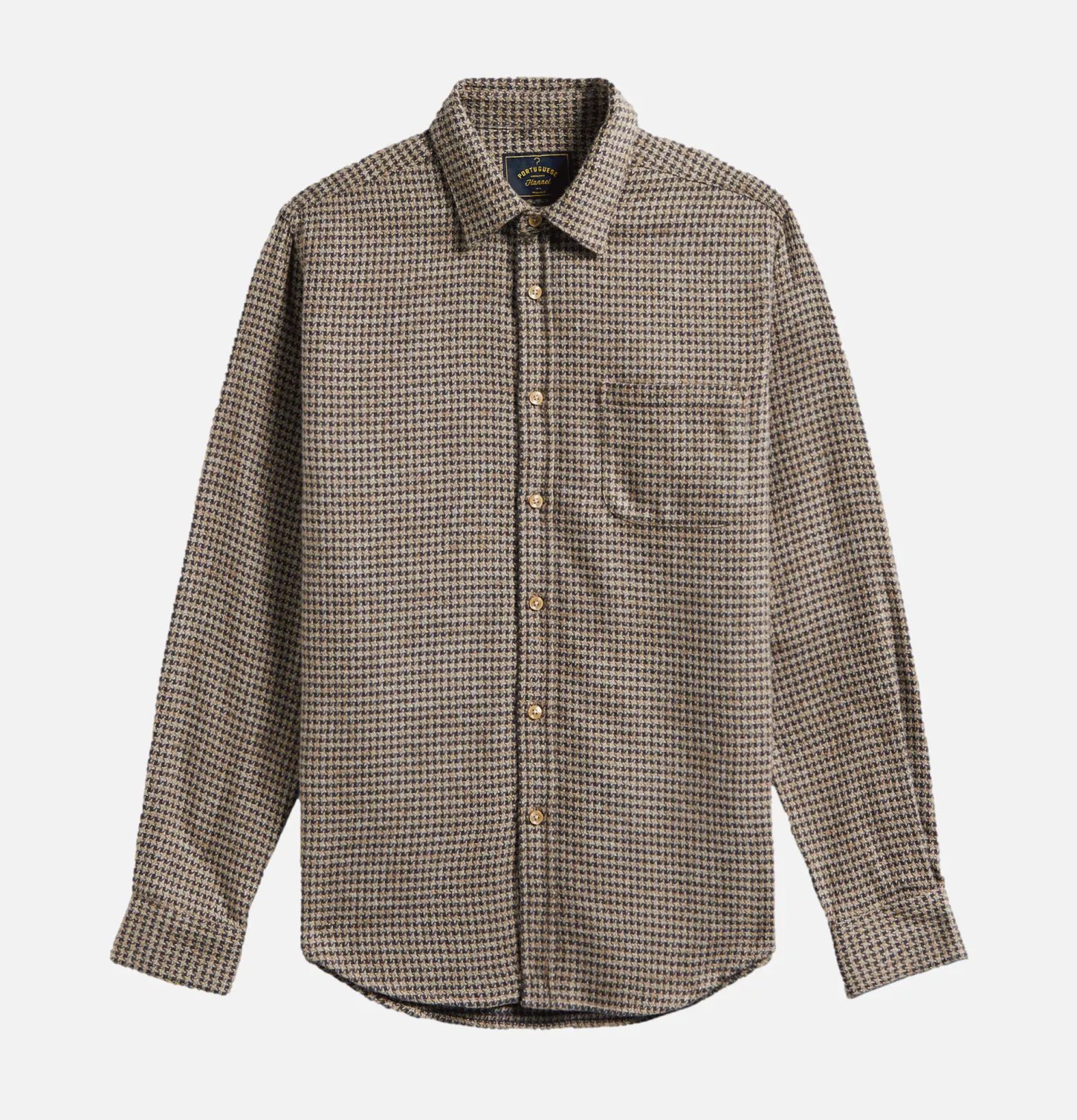 Chemise Abstract Pied Charcoal