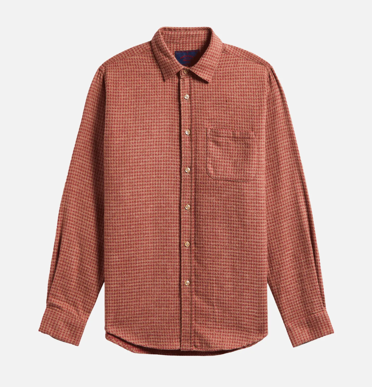 Chemise Abstract Pied De Poule Clay