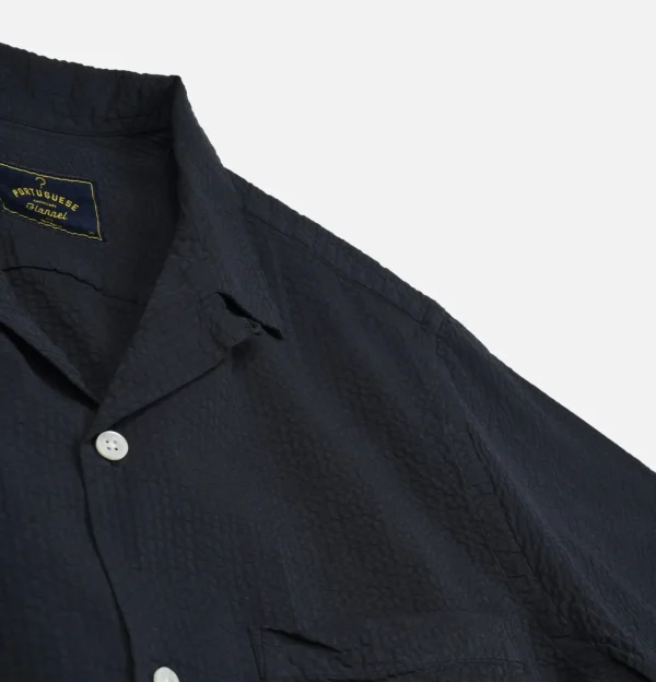 Chemise Atlantico Camp Navy