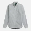 Chemise Brushed Oxford Green