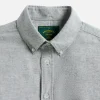 Chemise Brushed Oxford Green