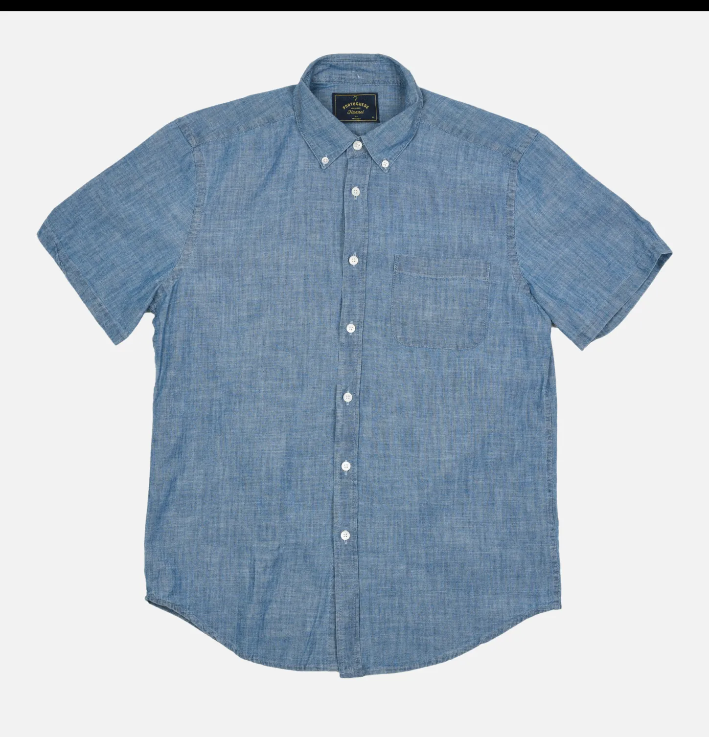 Chemise Chambray Ss Blue