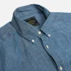 Chemise Chambray Ss Blue
