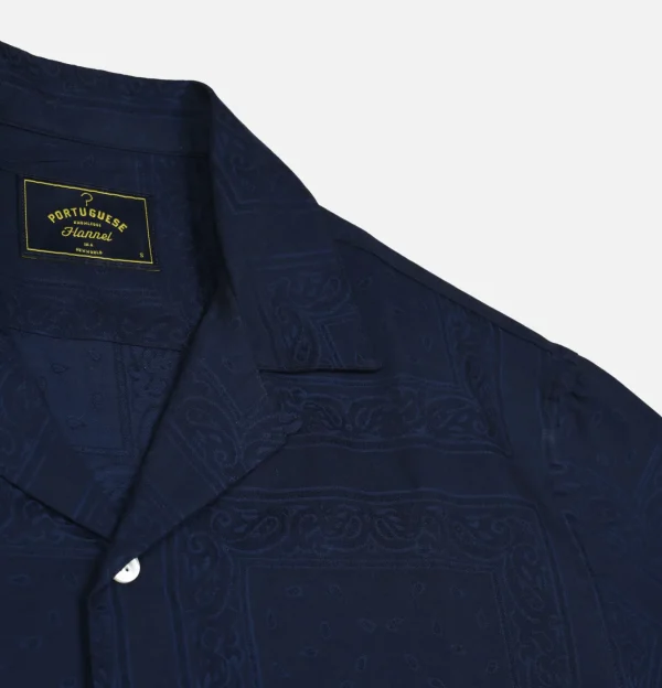 Chemise Classic Paisley Blue
