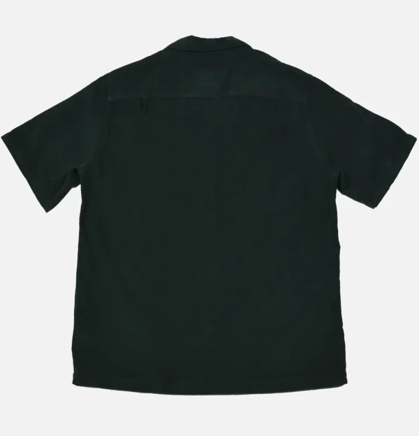 Chemise Cord Camp Collar Green