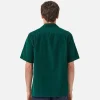 Chemise Cord Camp Collar Green