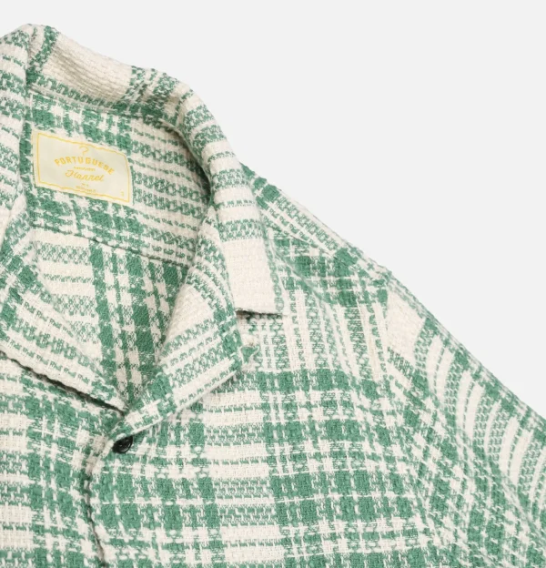 Chemise Garden Plaid Shirt Green