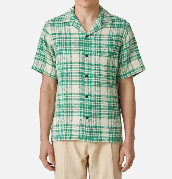Chemise Garden Plaid Shirt Green