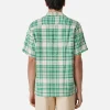 Chemise Garden Plaid Shirt Green