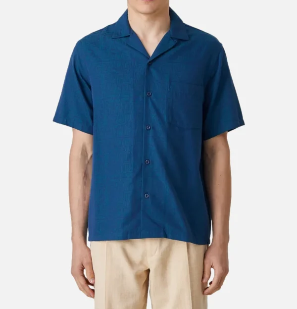 Chemise Message Blue