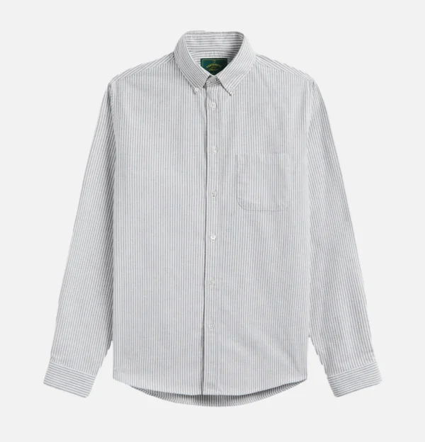Chemise Oxford Stripe Green
