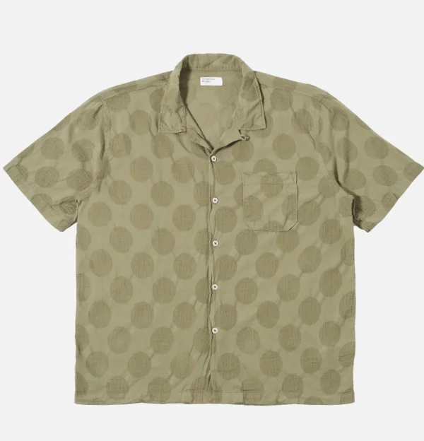 Chemise Road Dot Olive