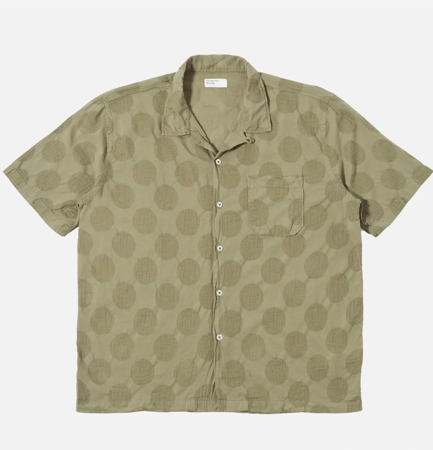 chemise_road_dot_olive_0.webp Chemise Road Dot Olive