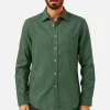chemise_teca_moss_green_3.webp Chemise Teca Moss Green