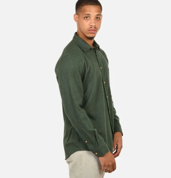 chemise_teca_moss_green_5.webp Chemise Teca Moss Green
