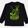 CiTee Rabbit Ls Black