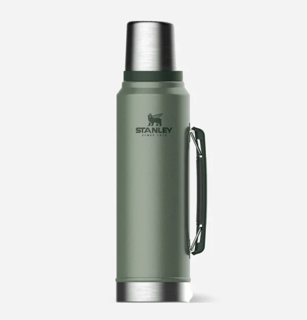 Classic Legendary Bottle 1L Hammertone green
