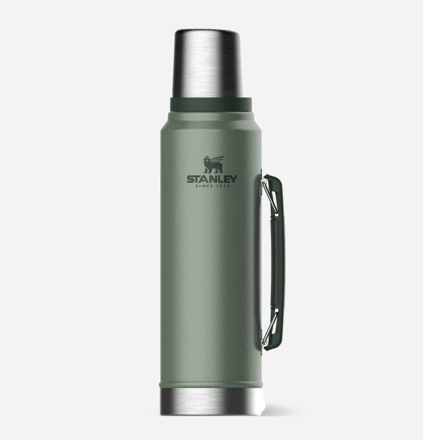 Classic Legendary Bottle 1L Hammertone green