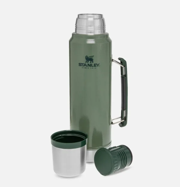 Classic Legendary Bottle 1L Hammertone green