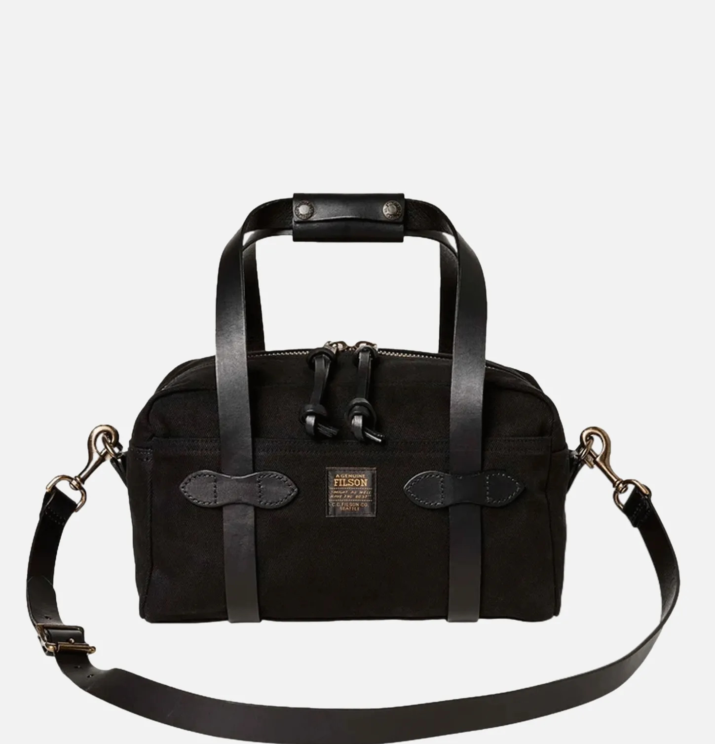Compact Duffle Bag Black