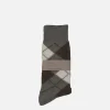 Cotton Alpaca Yak Socks Dark Grey