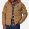 Cotton Down Jacket Grayling Brown