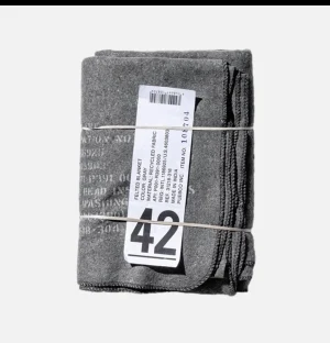 Couverture Coton Grise