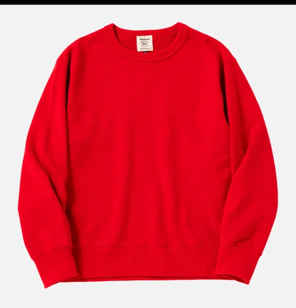 Crew Neck Sweat Rouge