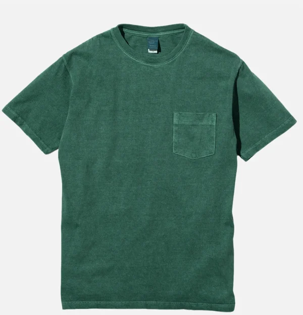 Crew Tee Pocket Dark Green